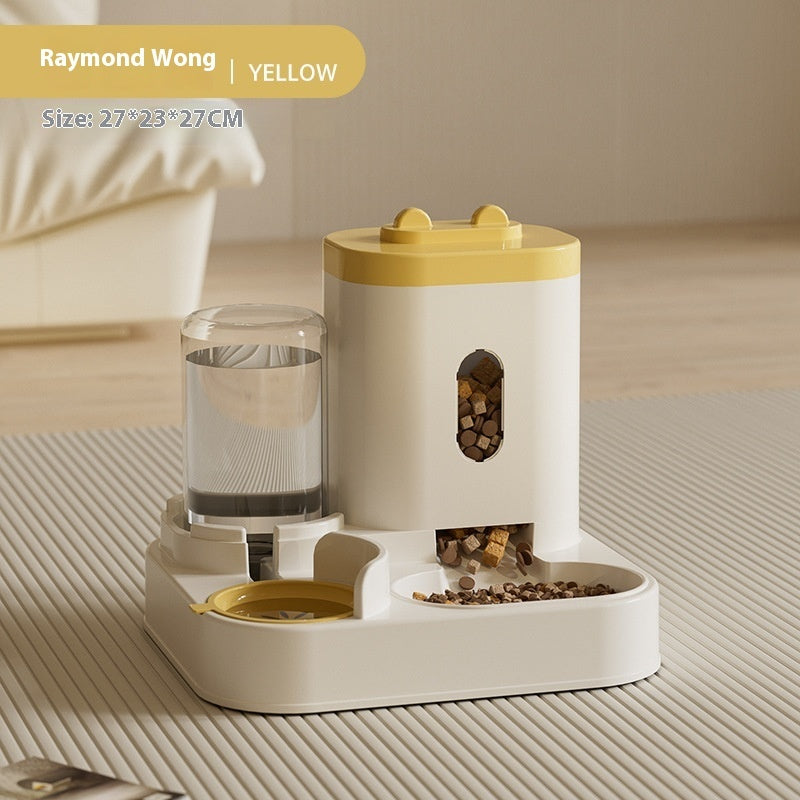 Automatic Pet Food And Water Feeder Bowl